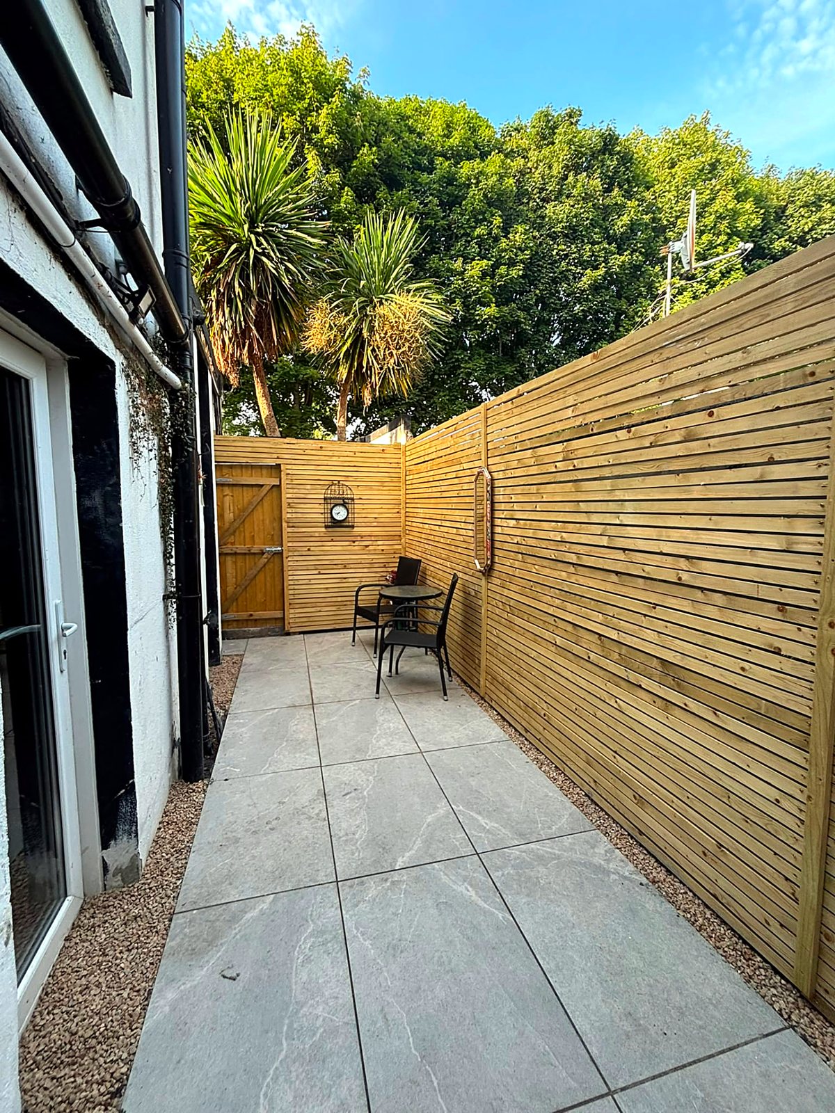 Terrace courtyard — finished