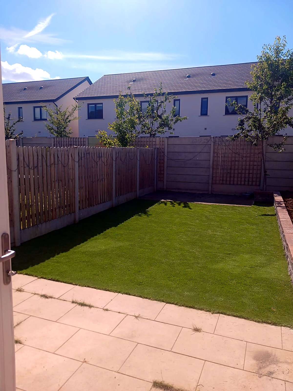 New-build garden
