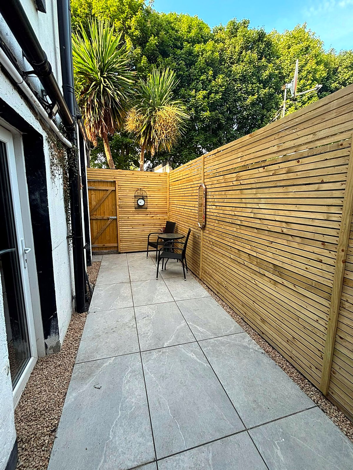 Terrace courtyard