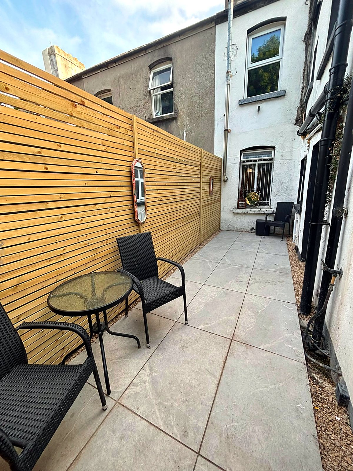 Terrace courtyard — finished